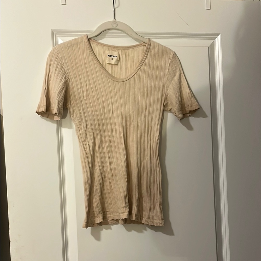 Rudy Jude pointelle tee